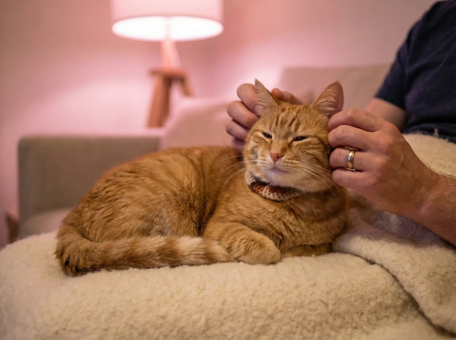 猫咪被温柔抚摸的幸福时刻 - 导火线国语